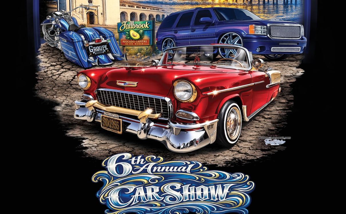 Groupe North County Car Show partial flyer July 2026